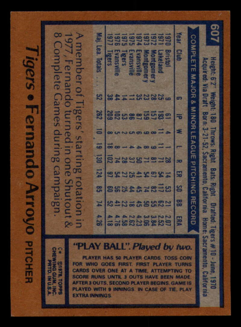 1978 Topps Baseball #571 - #625 - Complete your set - Pick your card - Picture 325 of 499