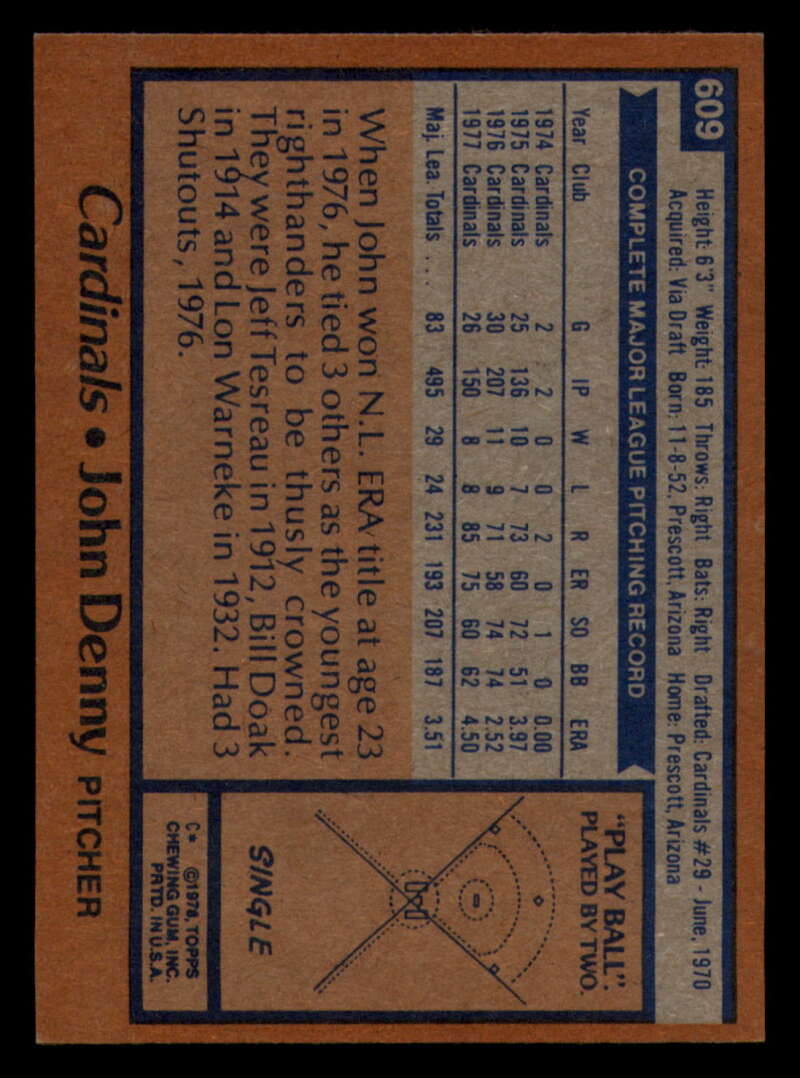 1978 Topps Baseball #571 - #625 - Complete your set - Pick your card - Picture 343 of 499