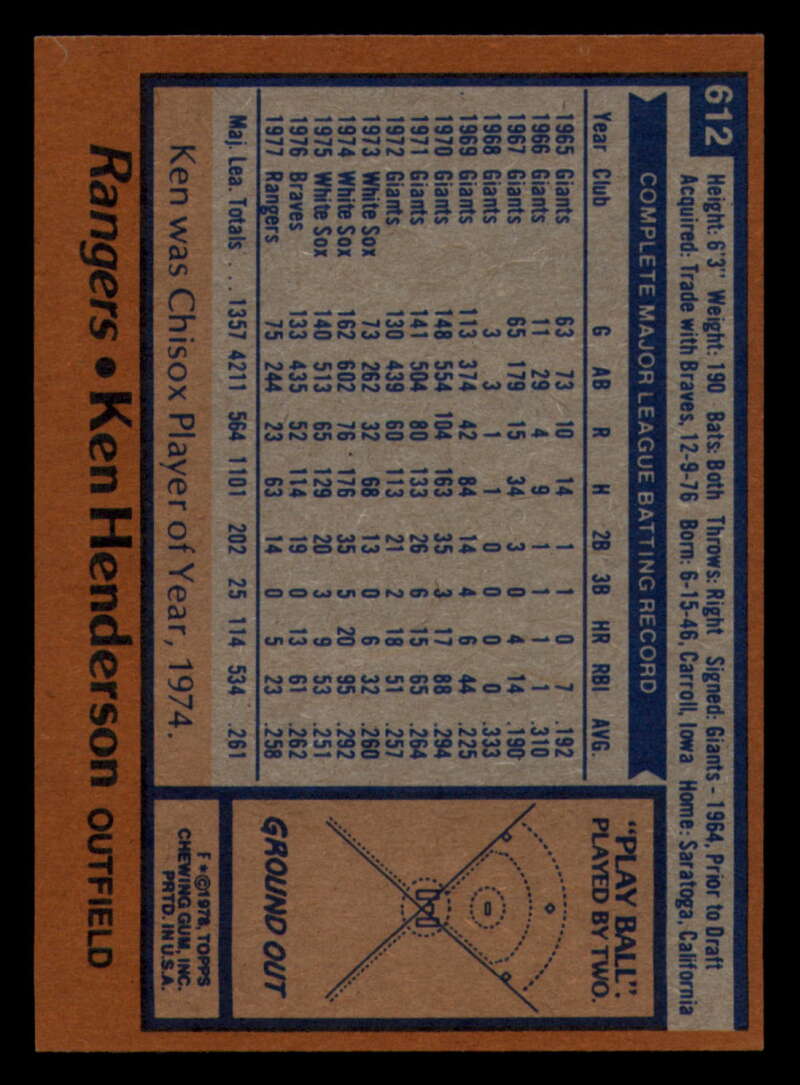 1978 Topps Baseball #571 - #625 - Complete your set - Pick your card - Picture 369 of 499