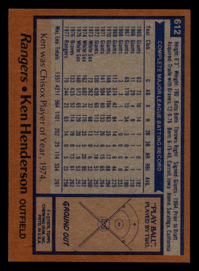 1978 Topps Baseball #571 - #625 - Complete your set - Pick your card - Picture 367 of 499