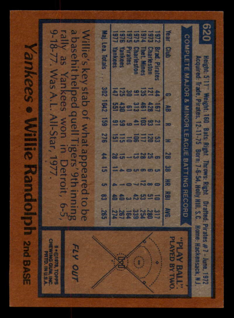 1978 Topps Baseball #571 - #625 - Complete your set - Pick your card - Picture 441 of 499