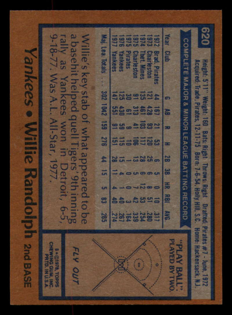 1978 Topps Baseball #571 - #625 - Complete your set - Pick your card - Picture 449 of 499