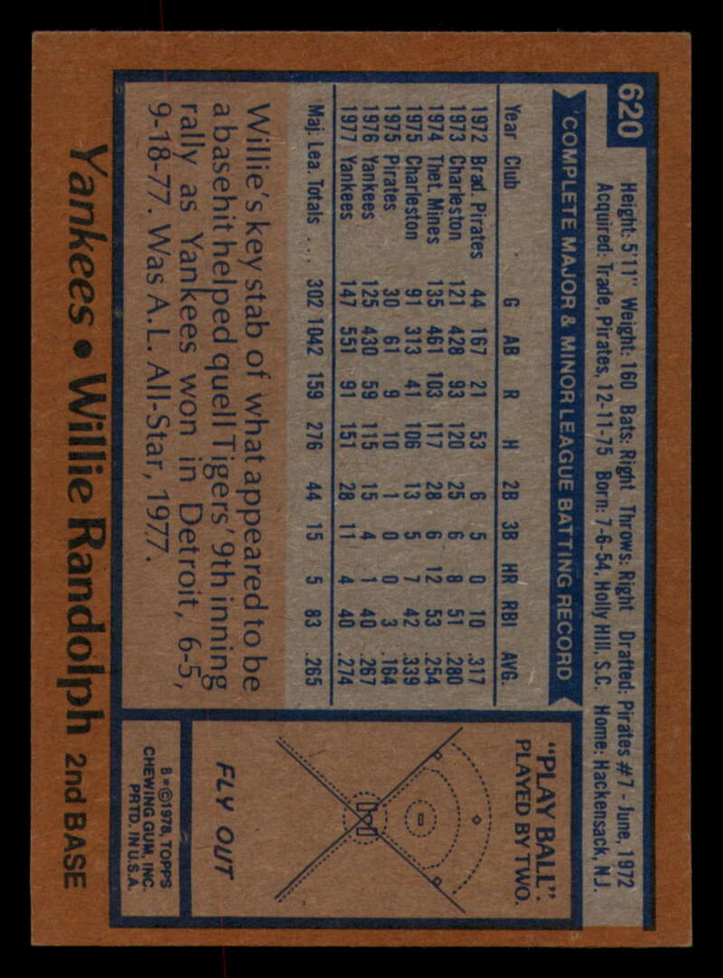 1978 Topps Baseball #571 - #625 - Complete your set - Pick your card - Picture 445 of 499