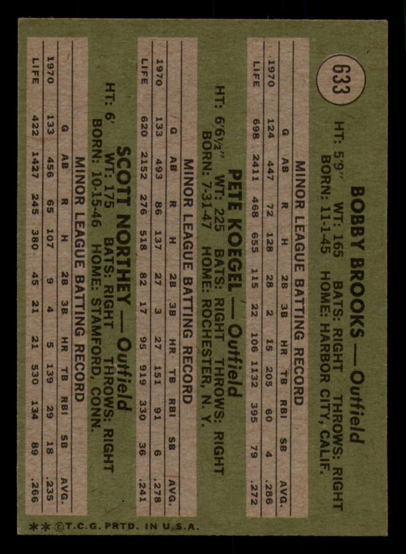 1971 Topps Baseball #621 - #700 - Completa tu conjunto - Elige tu tarjeta - Imagen 45 de 419