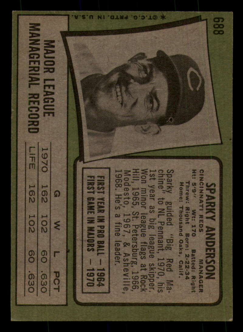 1971 Topps Baseball #621 - #700 - Completa tu conjunto - Elige tu tarjeta - Imagen 335 de 419