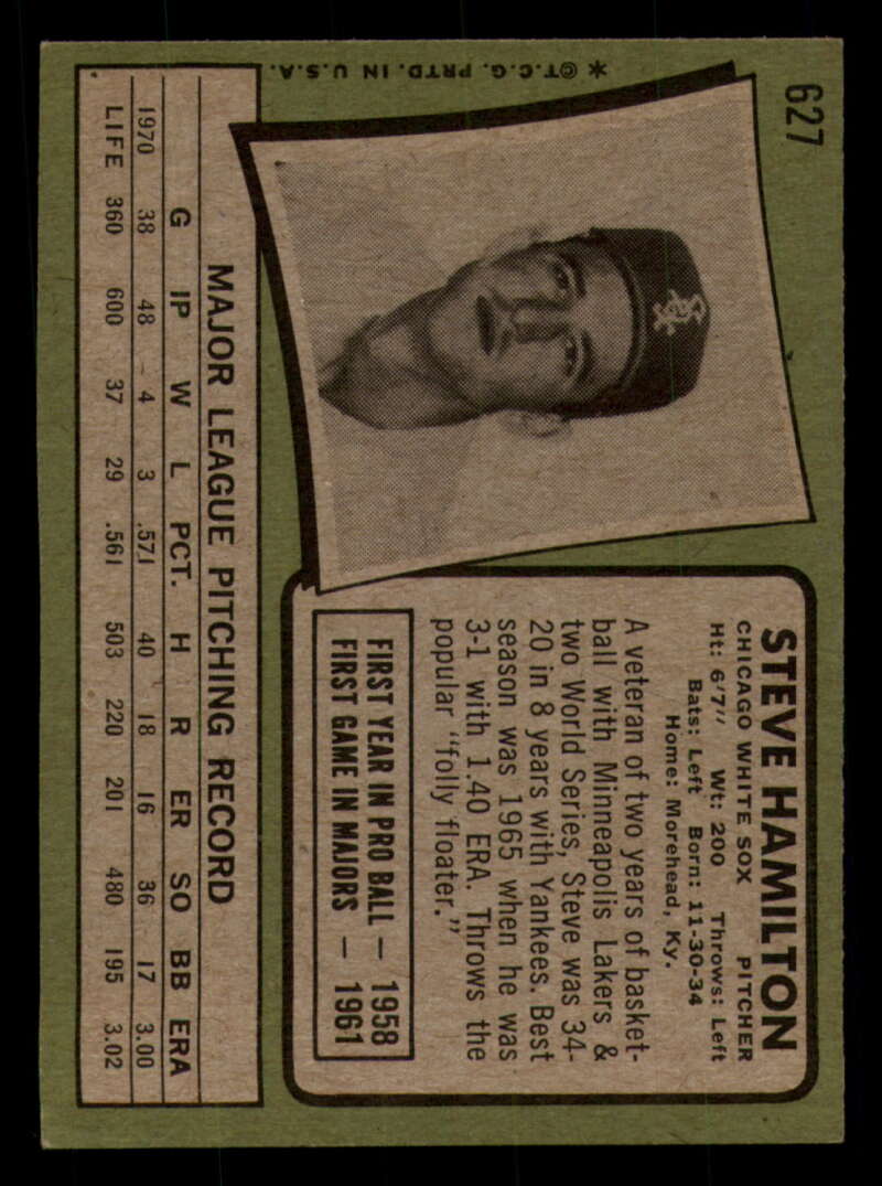 1971 Topps Baseball #621 - #700 - Completa tu conjunto - Elige tu tarjeta - Imagen 33 de 419