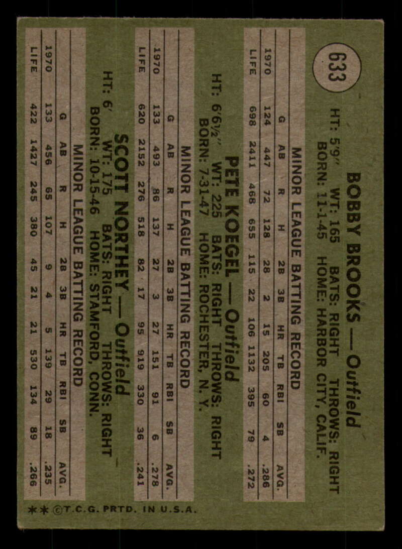 1971 Topps Baseball #621 - #700 - Completa tu conjunto - Elige tu tarjeta - Imagen 49 de 419