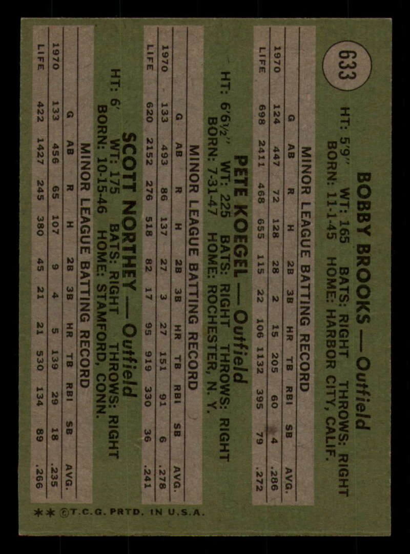 1971 Topps Baseball #621 - #700 - Completa tu conjunto - Elige tu tarjeta - Imagen 47 de 419