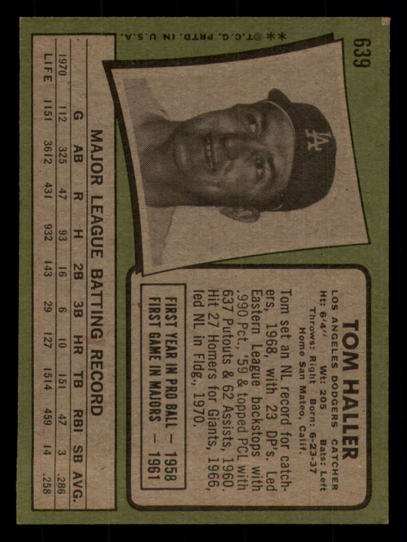 1971 Topps Baseball #621 - #700 - Completa tu conjunto - Elige tu tarjeta - Imagen 67 de 419