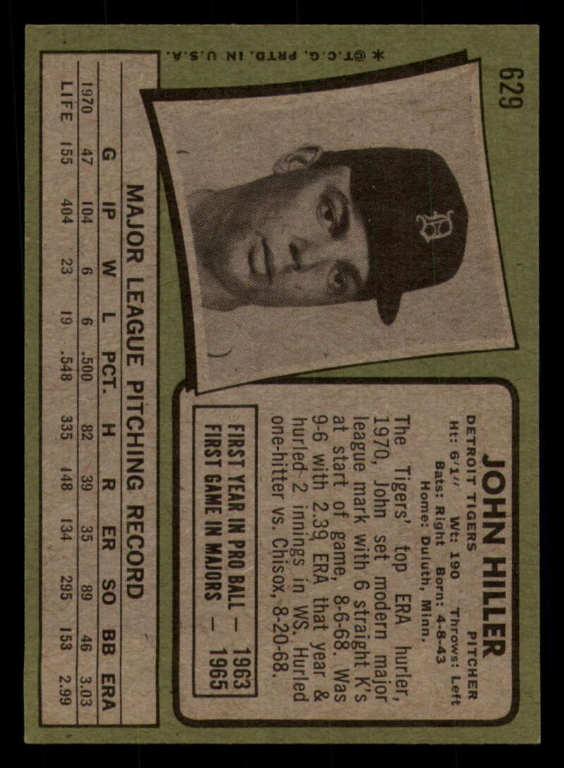 1971 Topps Baseball #621 - #700 - Completa tu conjunto - Elige tu tarjeta - Imagen 41 de 419