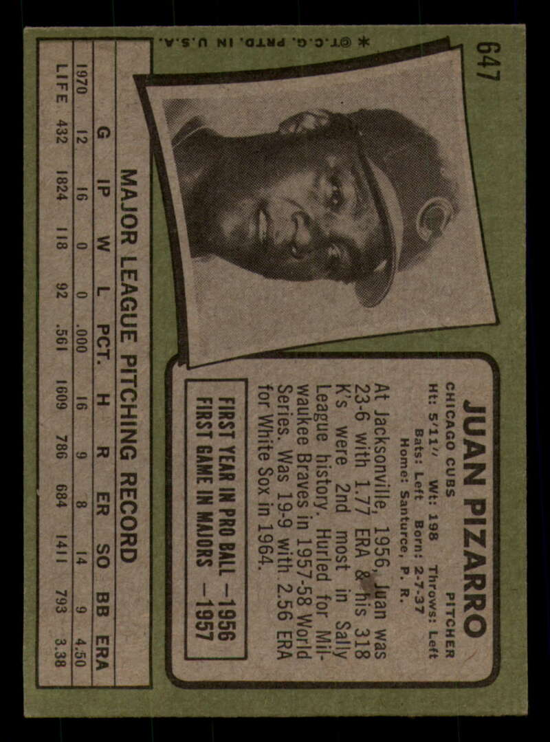 1971 Topps Baseball #621 - #700 - Completa tu conjunto - Elige tu tarjeta - Imagen 101 de 419