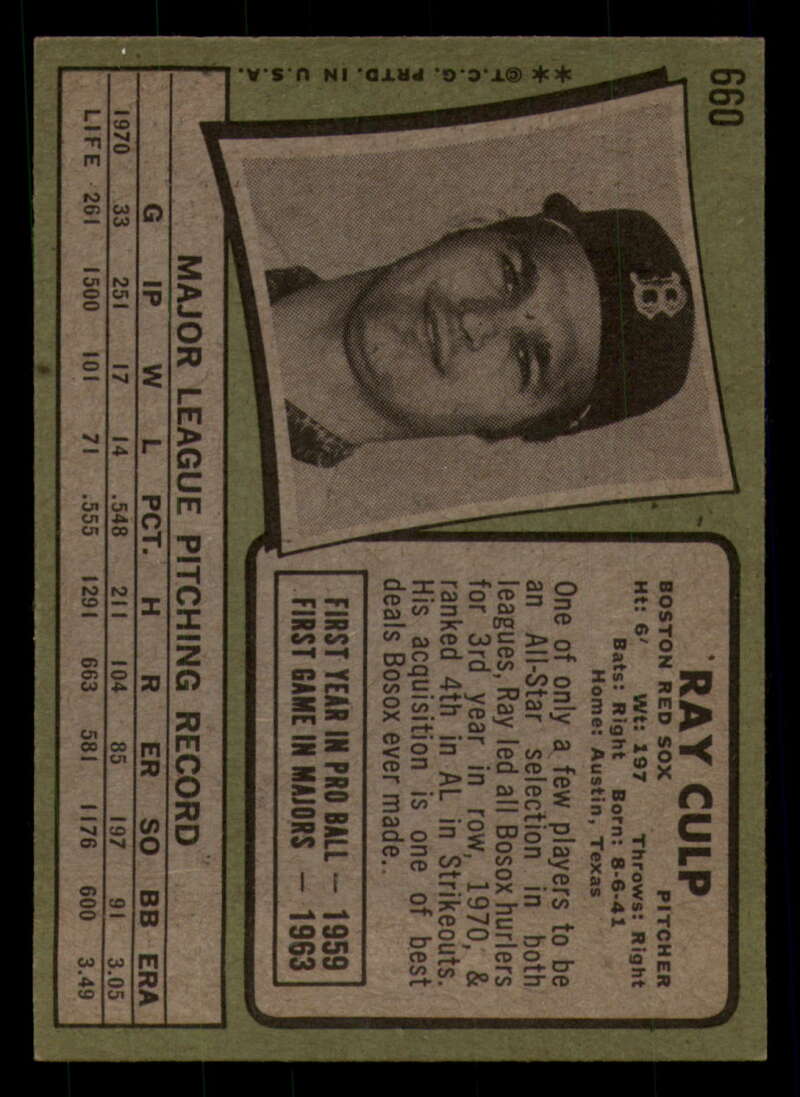 1971 Topps Baseball #621 - #700 - Completa tu conjunto - Elige tu tarjeta - Imagen 157 de 419