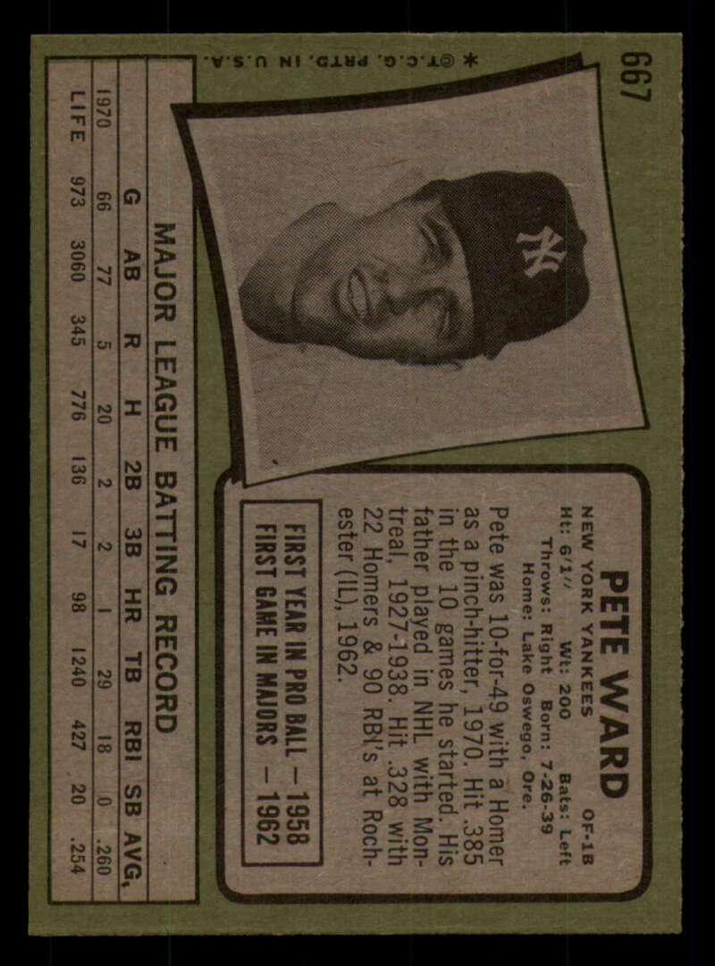 1971 Topps Baseball #621 - #700 - Completa tu conjunto - Elige tu tarjeta - Imagen 193 de 419