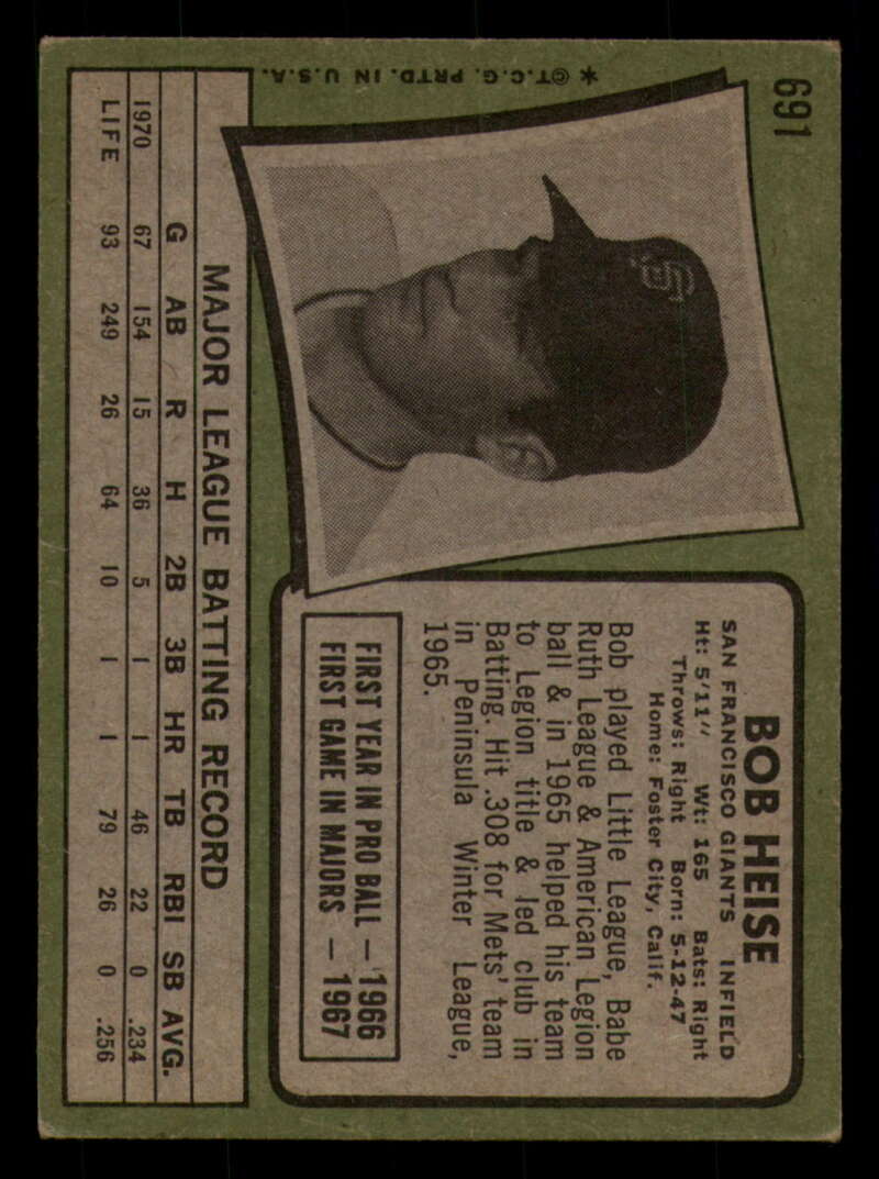 1971 Topps Baseball #621 - #700 - Completa tu conjunto - Elige tu tarjeta - Imagen 365 de 419