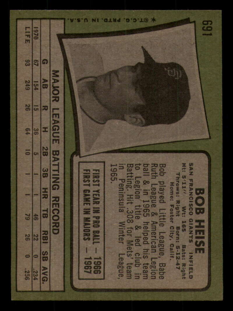 1971 Topps Baseball #621 - #700 - Completa tu conjunto - Elige tu tarjeta - Imagen 361 de 419