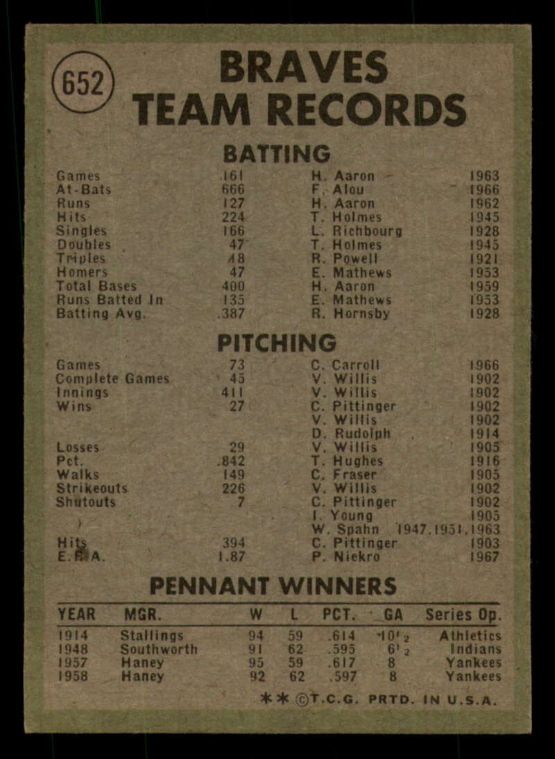 1971 Topps Baseball #621 - #700 - Completa tu conjunto - Elige tu tarjeta - Imagen 119 de 419