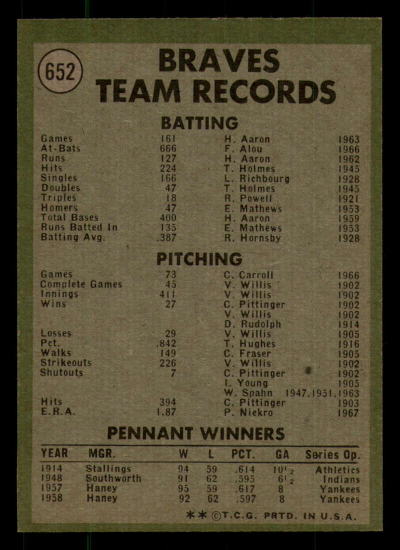 1971 Topps Baseball #621 - #700 - Completa tu conjunto - Elige tu tarjeta - Imagen 121 de 419