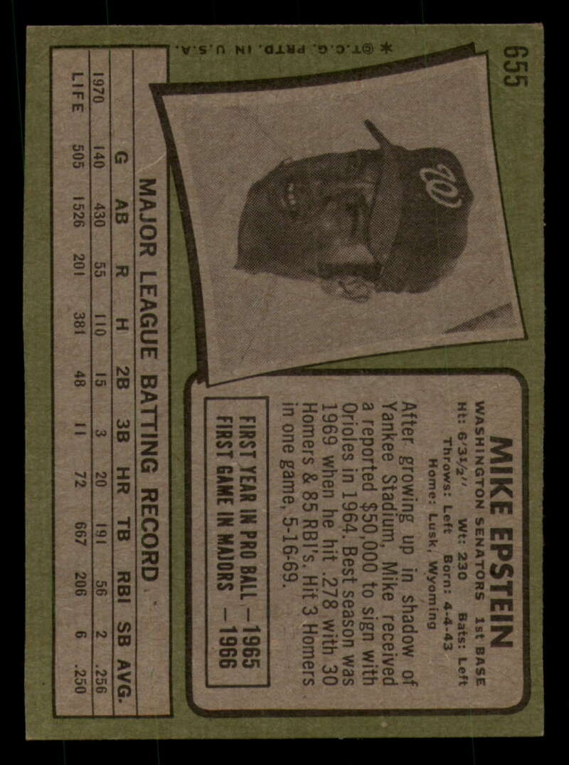 1971 Topps Baseball #621 - #700 - Completa tu conjunto - Elige tu tarjeta - Imagen 133 de 419