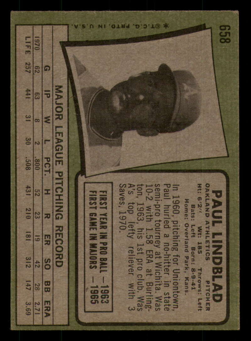 1971 Topps Baseball #621 - #700 - Completa tu conjunto - Elige tu tarjeta - Imagen 149 de 419