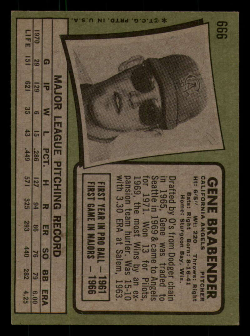 1971 Topps Baseball #621 - #700 - Completa tu conjunto - Elige tu tarjeta - Imagen 185 de 419