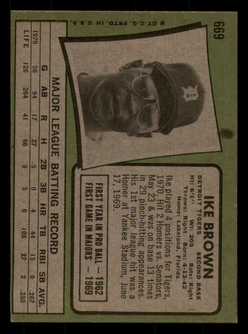 1971 Topps Baseball #621 - #700 - Completa tu conjunto - Elige tu tarjeta - Imagen 211 de 419