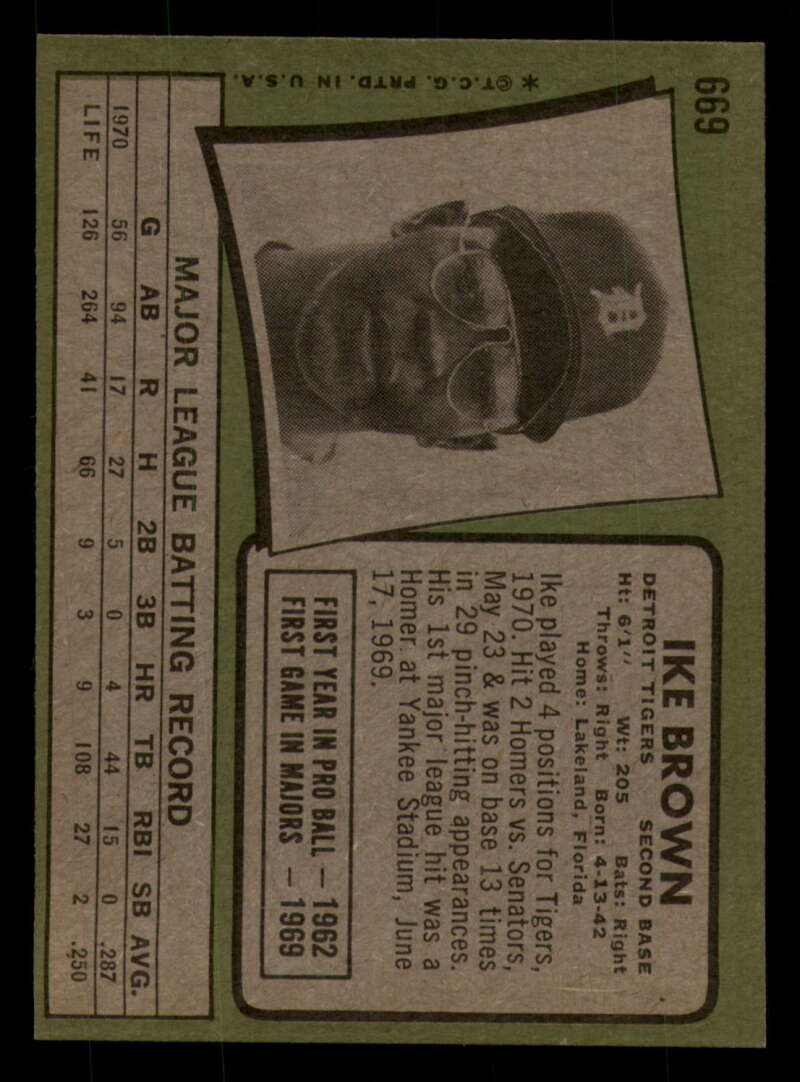 1971 Topps Baseball #621 - #700 - Completa tu conjunto - Elige tu tarjeta - Imagen 209 de 419