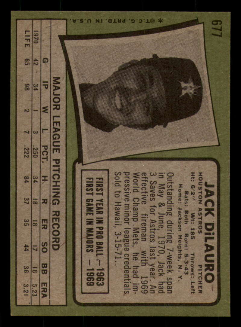 1971 Topps Baseball #621 - #700 - Completa tu conjunto - Elige tu tarjeta - Imagen 257 de 419