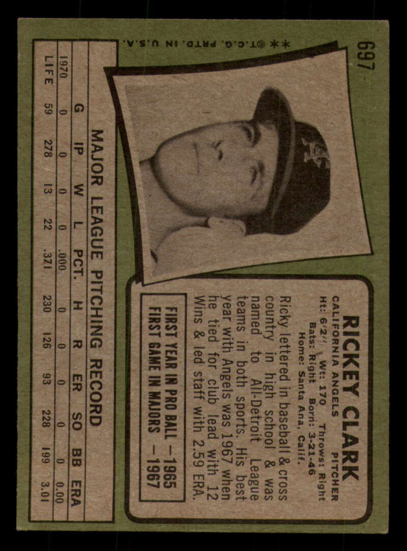 1971 Topps Baseball #621 - #700 - Completa tu conjunto - Elige tu tarjeta - Imagen 397 de 419