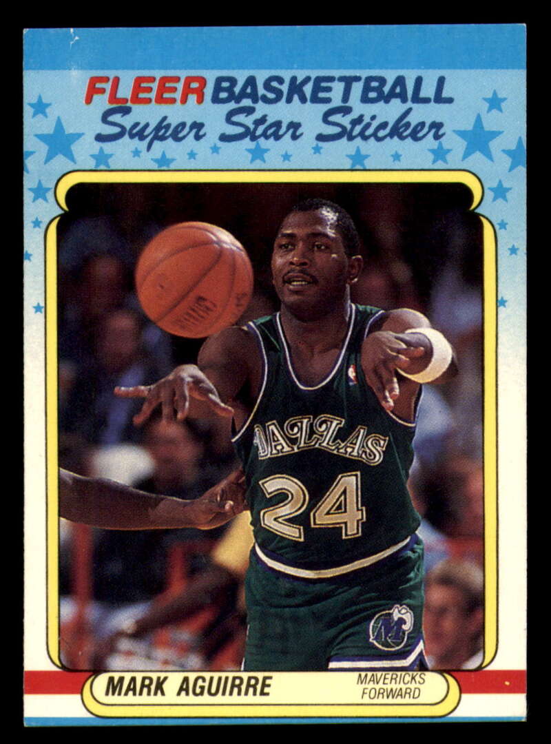 1988-89 Fleer Stickers Basketball- Complete your set – Pick your card
