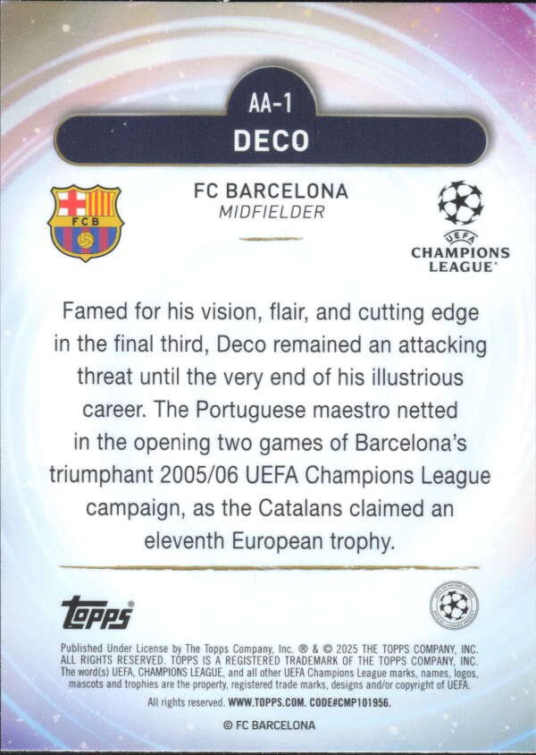 2024-25 TOPPS MERLIN UEFA CLUB COMPETITIONS AGELESS ALCHEMY INSERTS - YOU PICK!