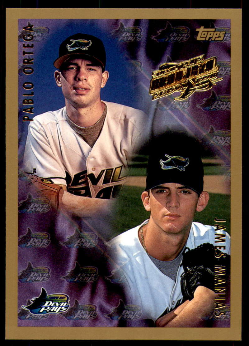 1998 Topps Inaugural Logo Set Break Both Diamondbacks and Devil Rays # 251-504