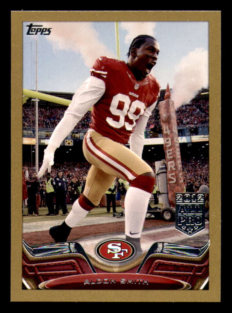 2013 Topps Mini Gold Football #ed/58 - Set Break - Front and Back Scans # 1-220 - Picture 22 of 486