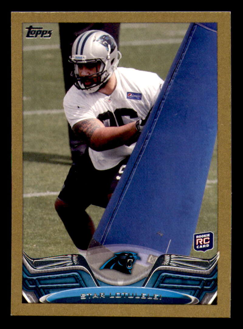 2013 Topps Mini Gold Football #ed/58 - Set Break - Front and Back Scans # 1-220 - Picture 31 of 486