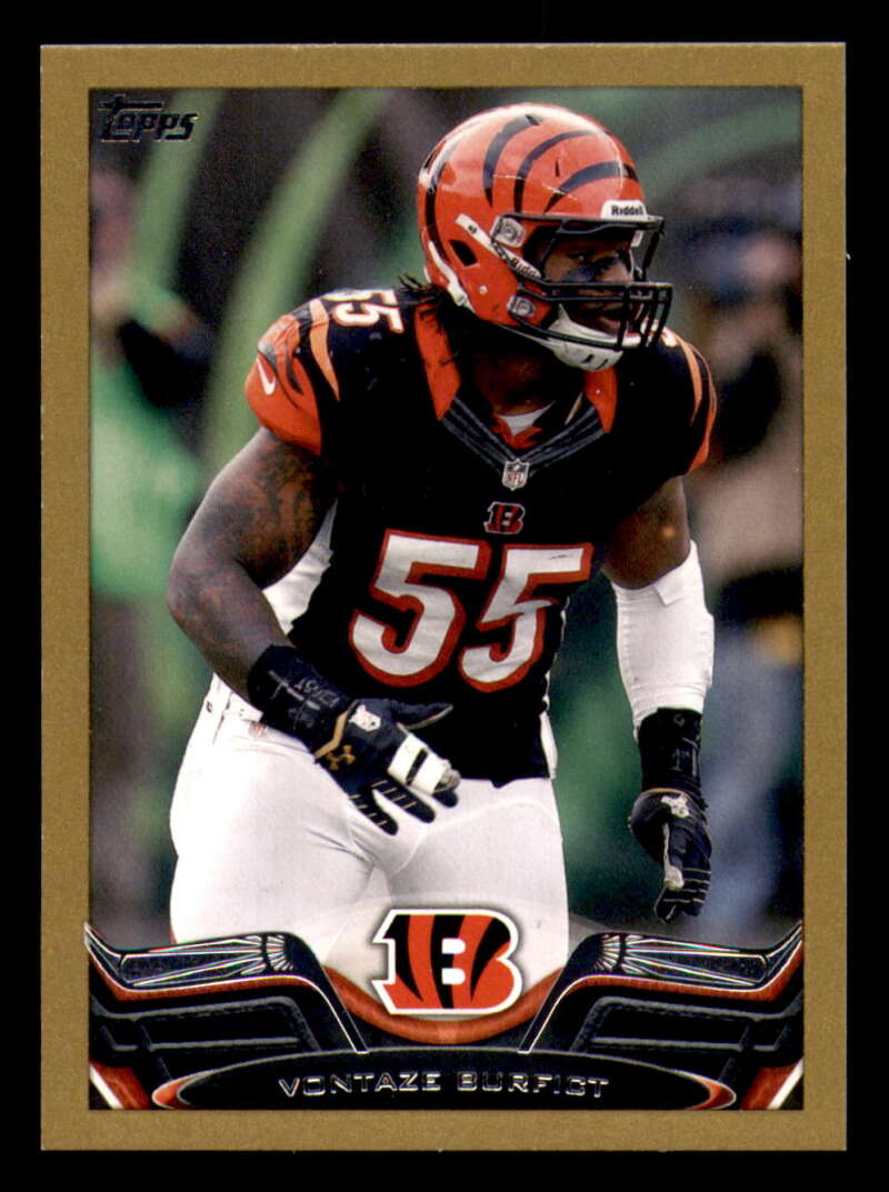 2013 Topps Mini Gold Football #ed/58 - Set Break - Front and Back Scans # 1-220 - Picture 43 of 486