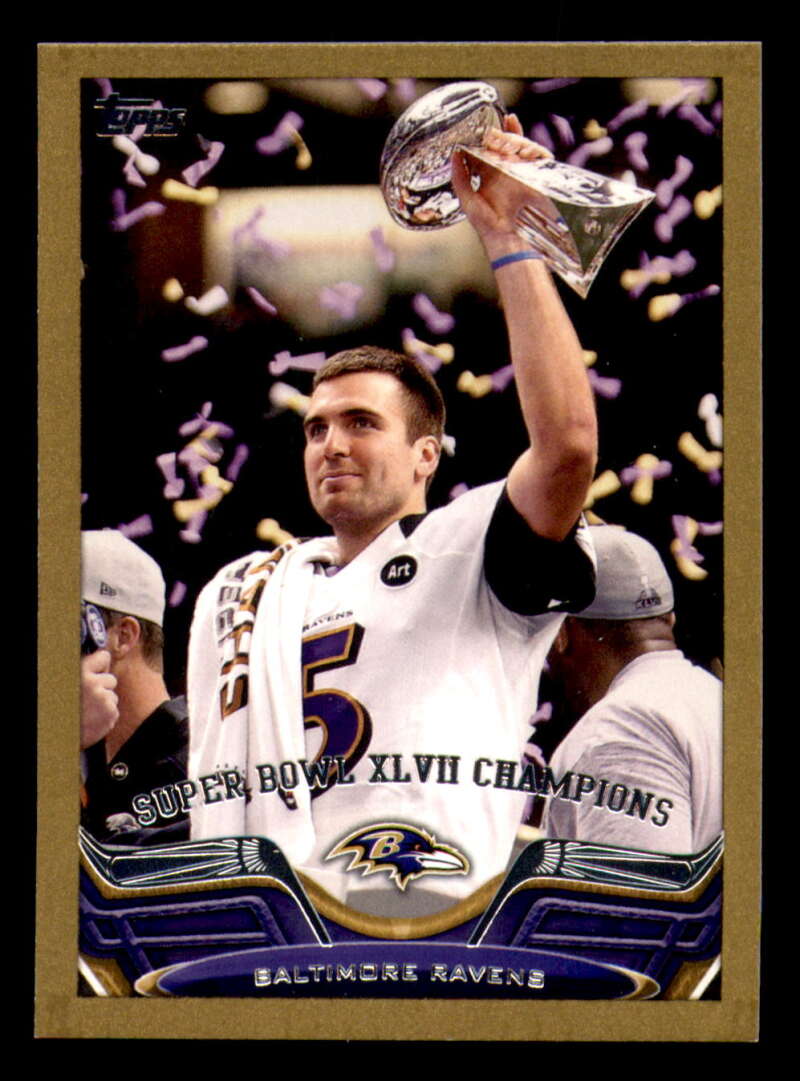 2013 Topps Mini Gold Football #ed/58 - Set Break - Front and Back Scans # 1-220 - Picture 61 of 486
