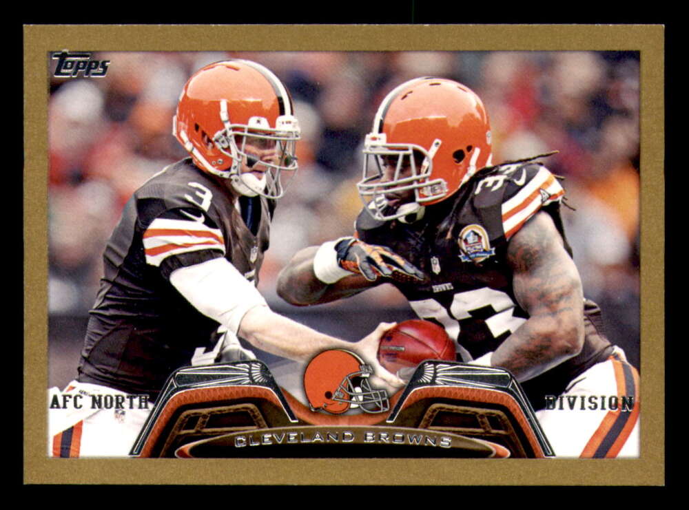 2013 Topps Mini Gold Football #ed/58 - Set Break - Front and Back Scans # 1-220 - Picture 64 of 486