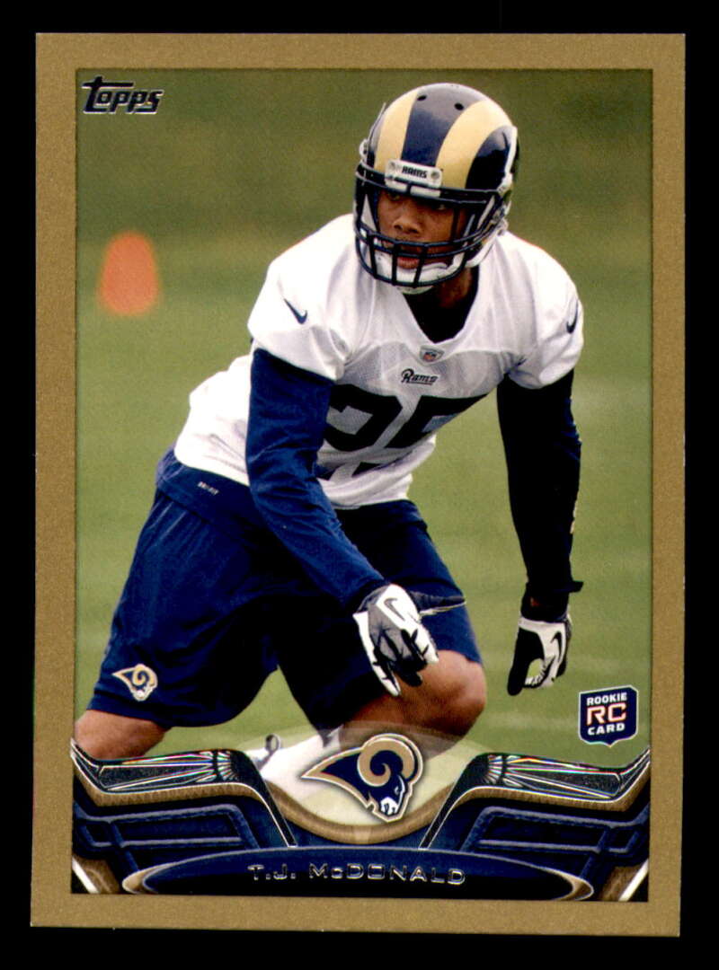 2013 Topps Mini Gold Football #ed/58 - Set Break - Front and Back Scans # 1-220 - Picture 70 of 486