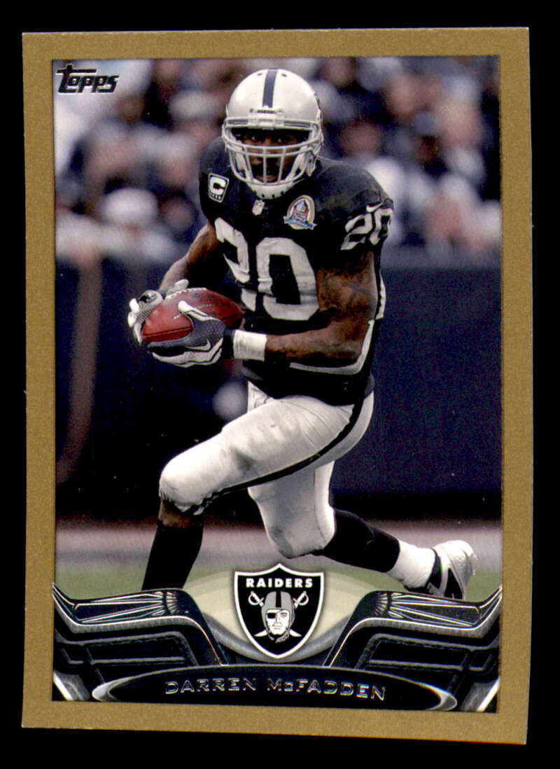 2013 Topps Mini Gold Football #ed/58 - Set Break - Front and Back Scans # 1-220 - Picture 82 of 486