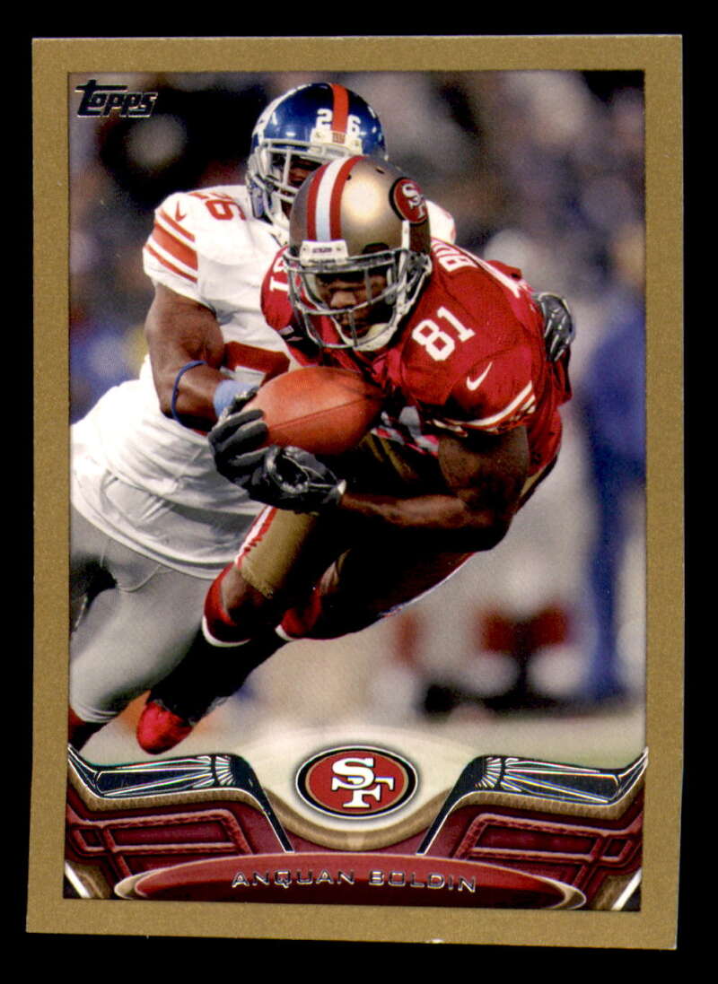 2013 Topps Mini Gold Football #ed/58 - Set Break - Front and Back Scans # 1-220 - Picture 97 of 486