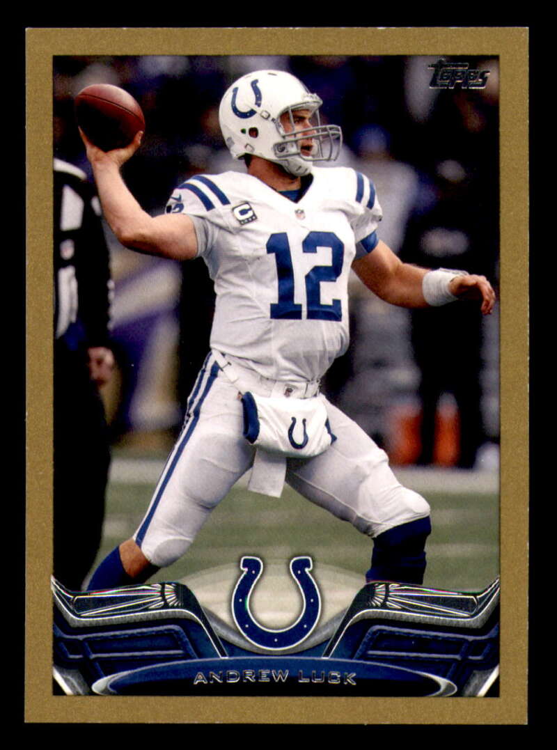 2013 Topps Mini Gold Football #ed/58 - Set Break - Front and Back Scans # 1-220 - Picture 121 of 486
