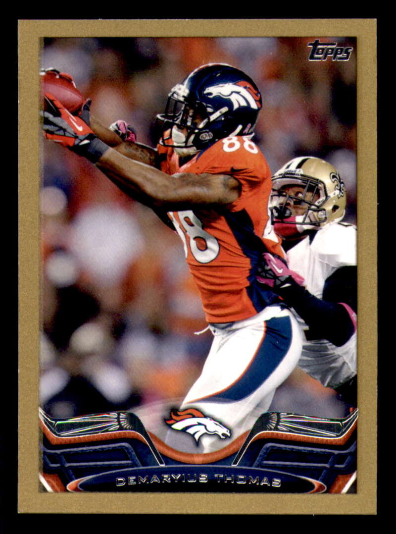 2013 Topps Mini Gold Football #ed/58 - Set Break - Front and Back Scans # 1-220 - Picture 124 of 486