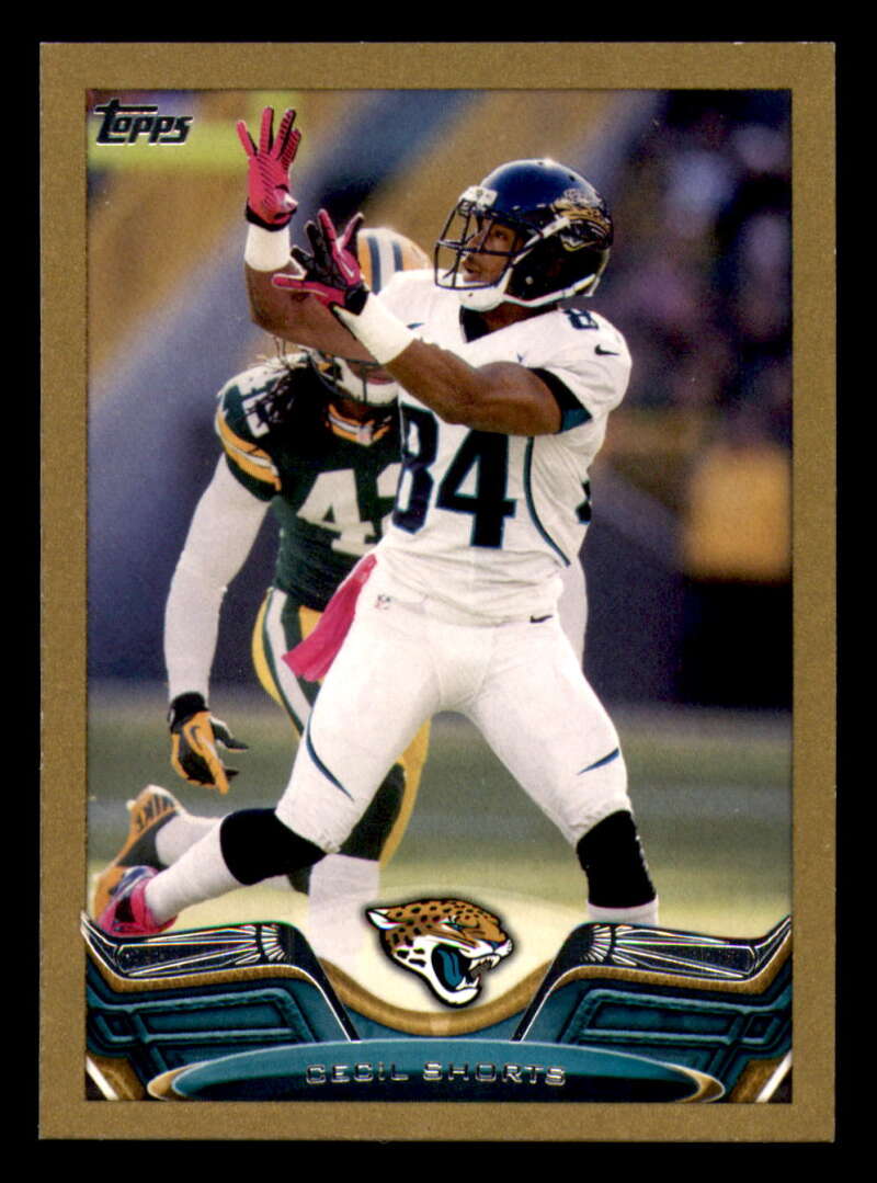 2013 Topps Mini Gold Football #ed/58 - Set Break - Front and Back Scans # 1-220 - Picture 130 of 486