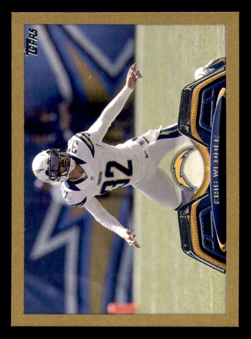 2013 Topps Mini Gold Football #ed/58 - Set Break - Front and Back Scans # 1-220 - Picture 160 of 486