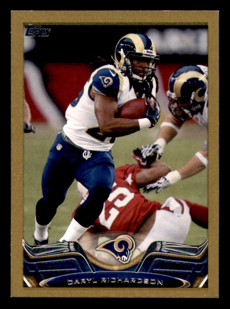 2013 Topps Mini Gold Football #ed/58 - Set Break - Front and Back Scans # 1-220 - Picture 166 of 486