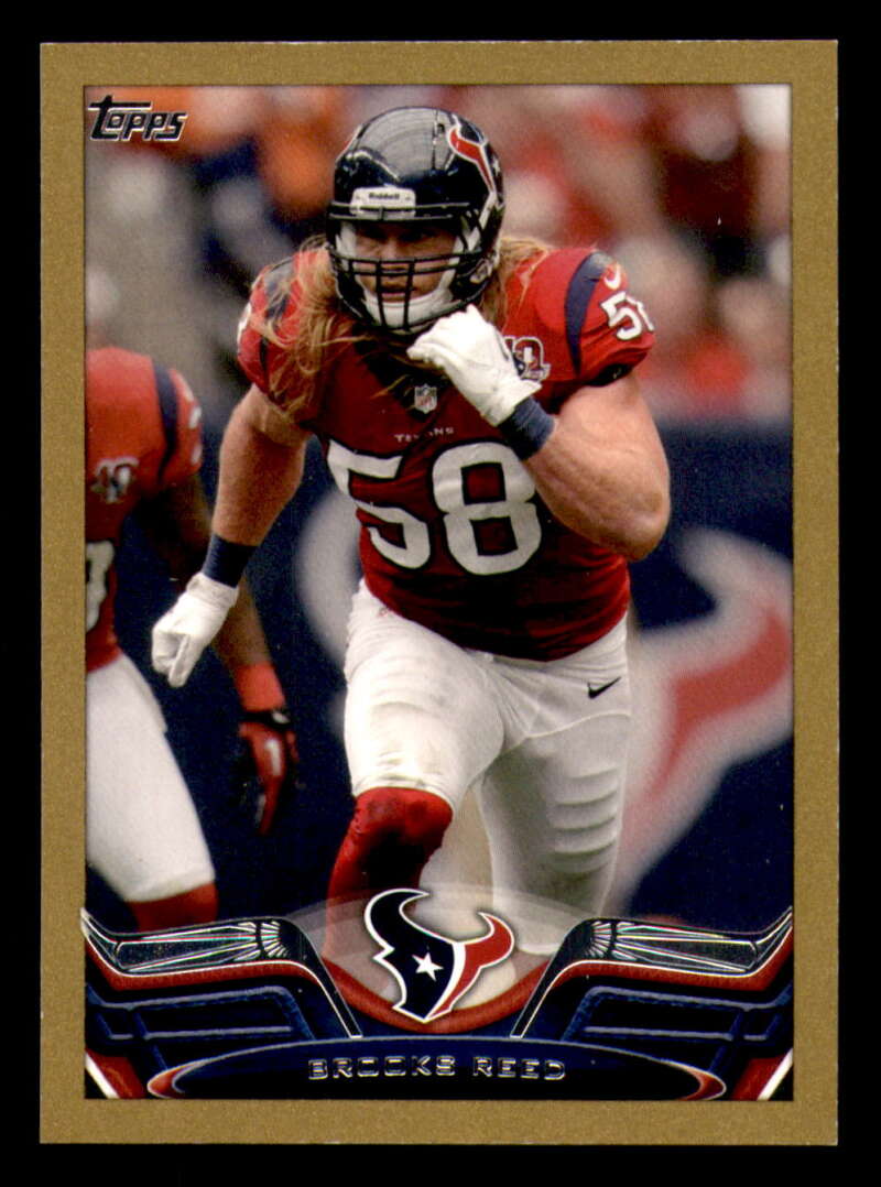 2013 Topps Mini Gold Football #ed/58 - Set Break - Front and Back Scans # 1-220 - Picture 190 of 486