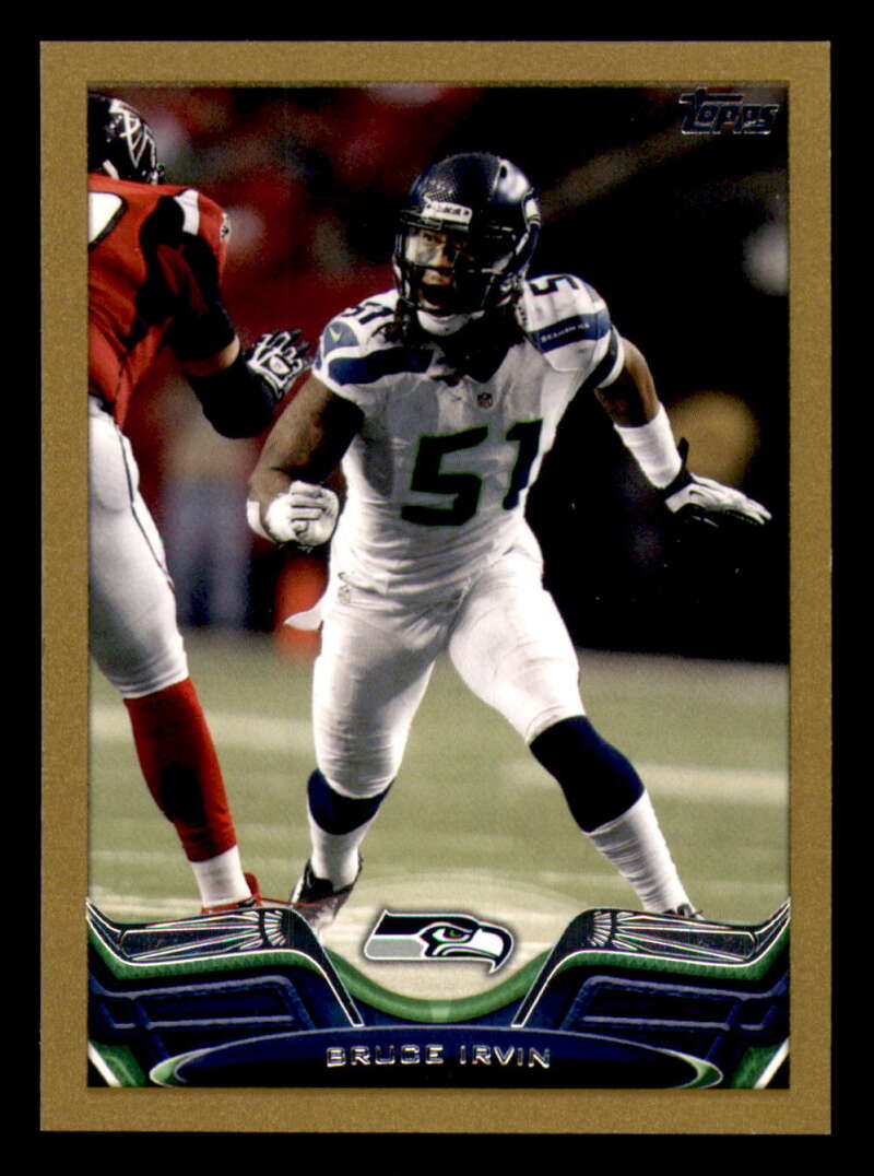 2013 Topps Mini Gold Football #ed/58 - Set Break - Front and Back Scans # 1-220 - Picture 196 of 486