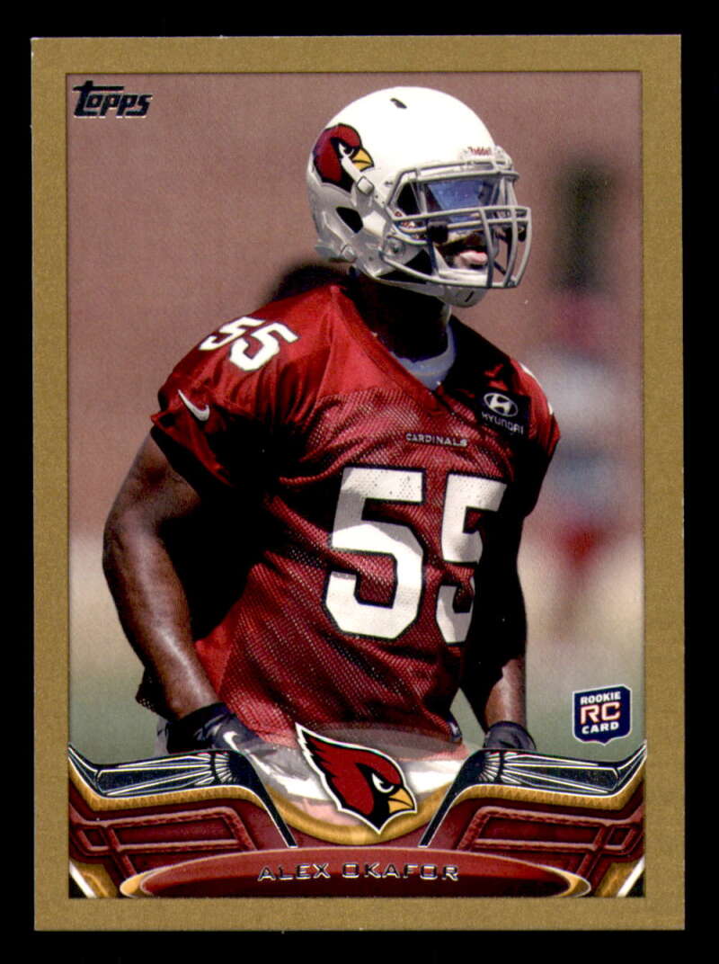 2013 Topps Mini Gold Football #ed/58 - Set Break - Front and Back Scans # 1-220 - Picture 211 of 486