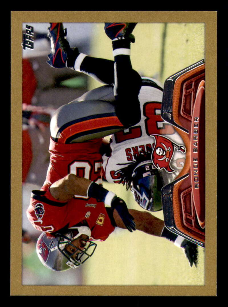 2013 Topps Mini Gold Football #ed/58 - Set Break - Front and Back Scans # 1-220 - Picture 214 of 486