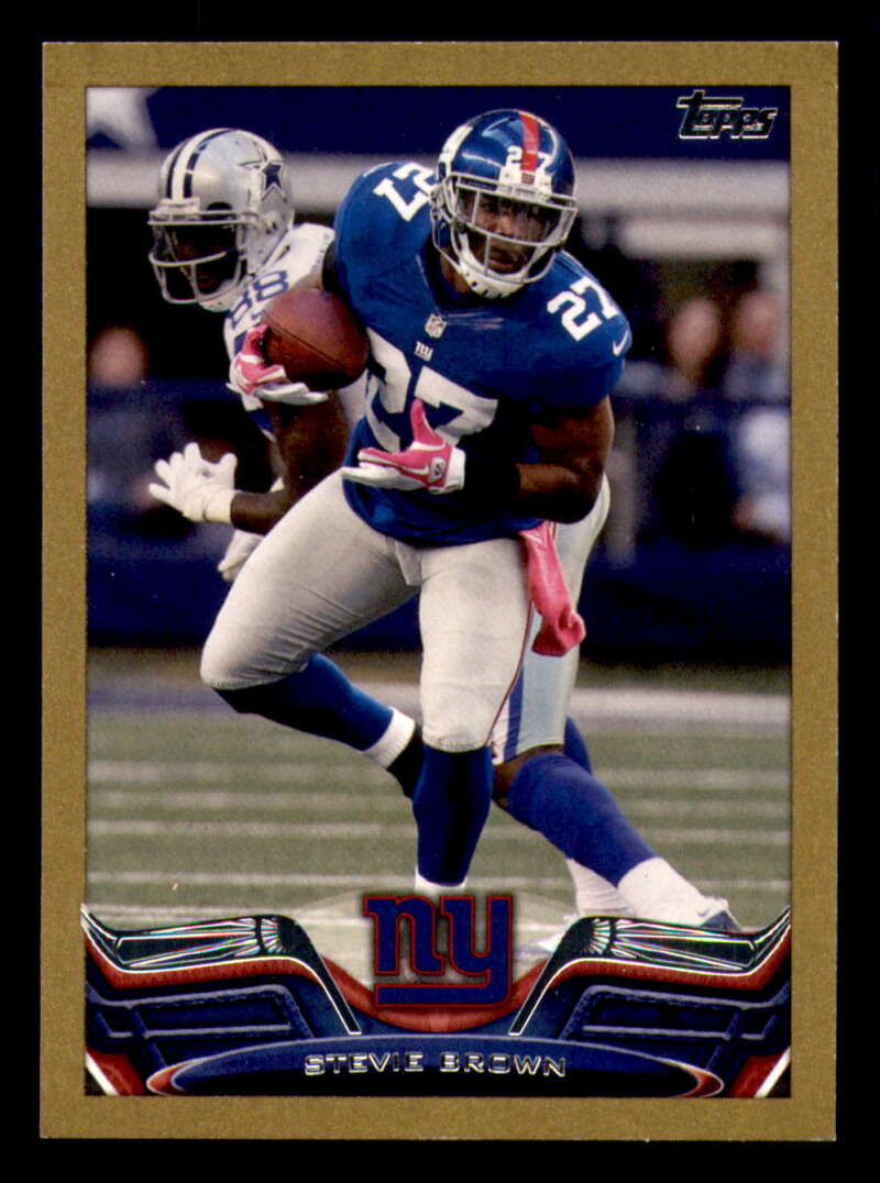 2013 Topps Mini Gold Football #ed/58 - Set Break - Front and Back Scans # 1-220 - Picture 223 of 486