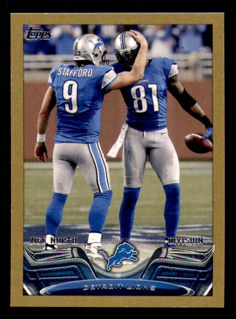 2013 Topps Mini Gold Football #ed/58 - Set Break - Front and Back Scans # 1-220 - Picture 229 of 486